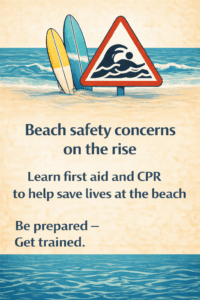 Beach safety and CPR awareness