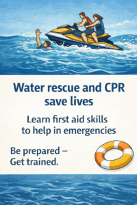 Water rescue and first aid tips