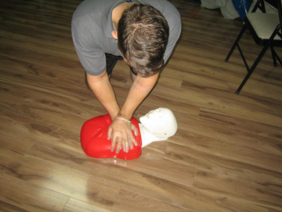 CPR Chest Compressions 1