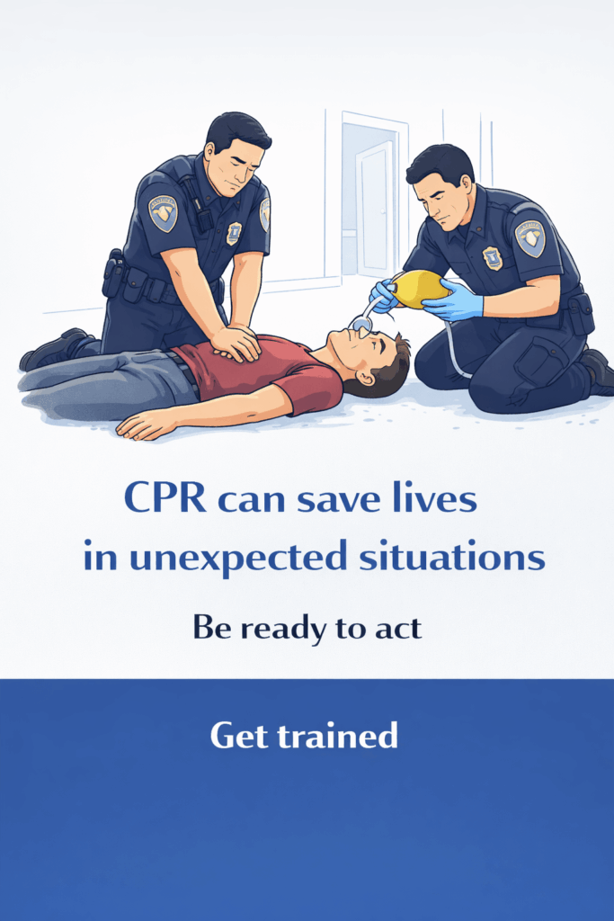 CPR in action save lives today