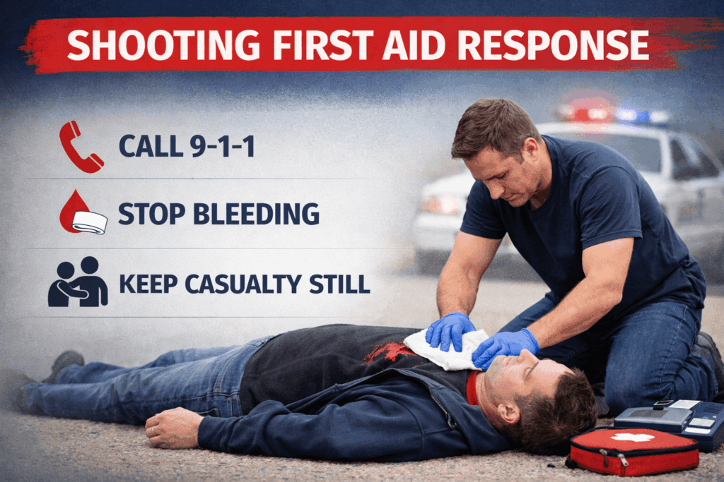 First aid response steps explained