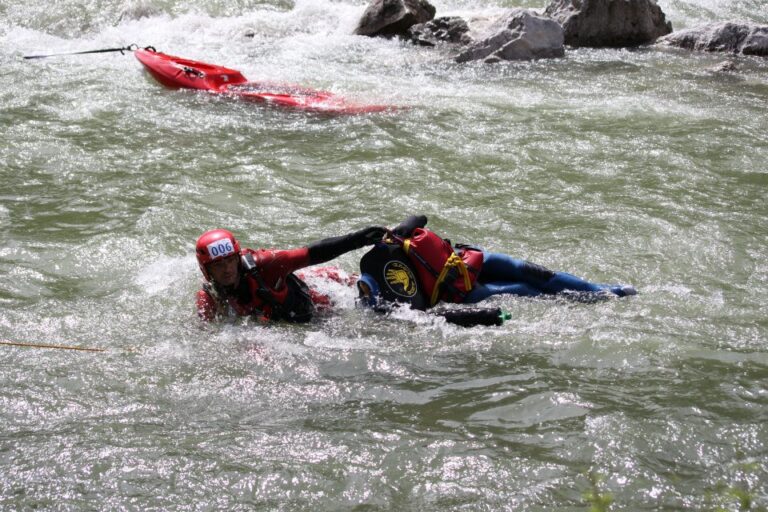 Bystanders performing CPR after a woman was pulled from the Humber River in Deer Lake