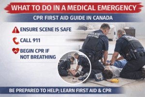 CPR first aid guide for emergencies