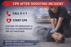 CPR guidance in shooting emergencies