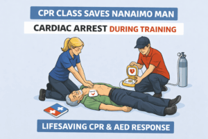 CPR class in action in Nanaimo