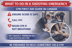 CPR guide for shooting emergencies