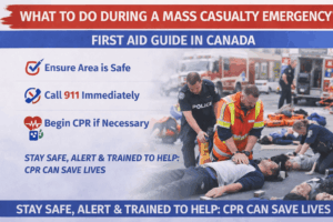 First aid response in emergency situations