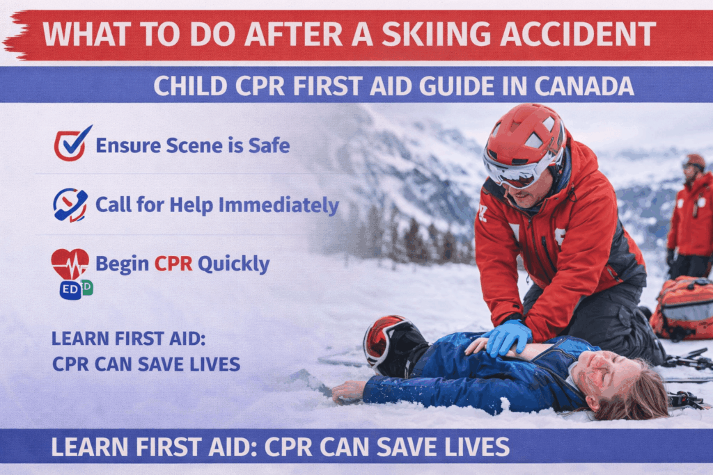Ski accident first aid guide