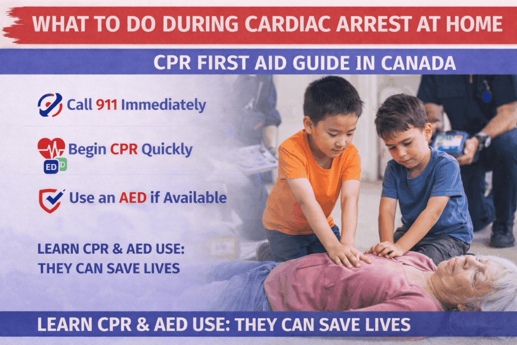 What to Do During Cardiac Arrest at Home CPR Guide Canada