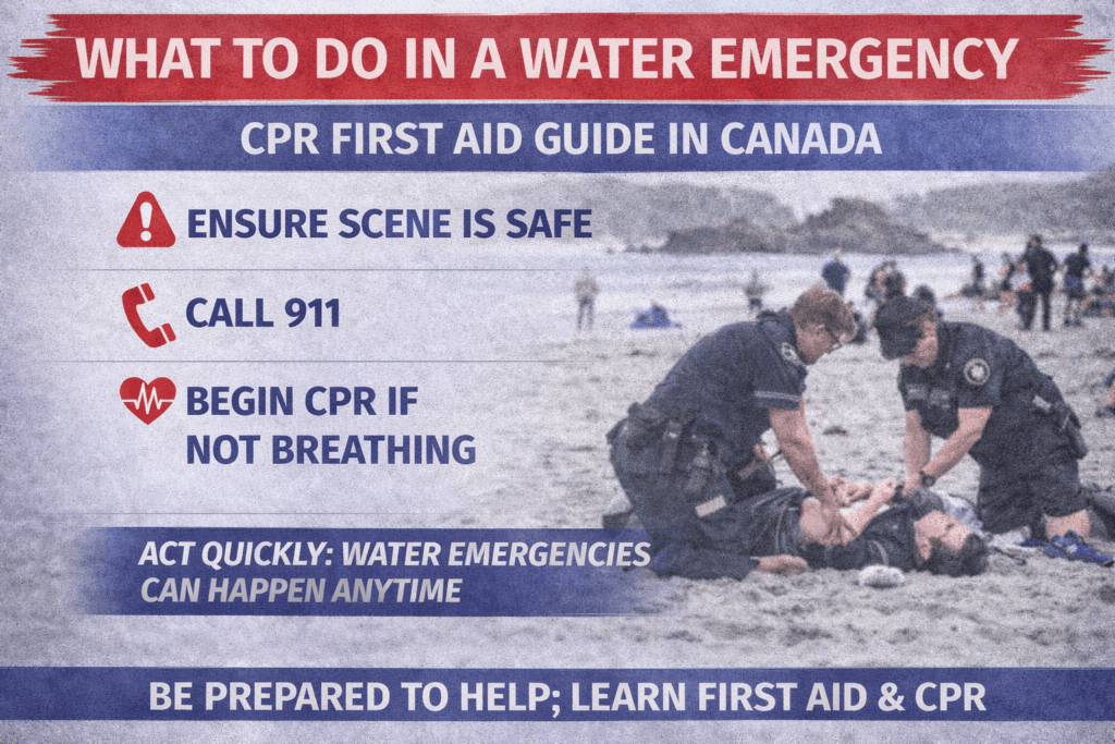 What to Do in a Water Emergency CPR First Aid Guide in Canada