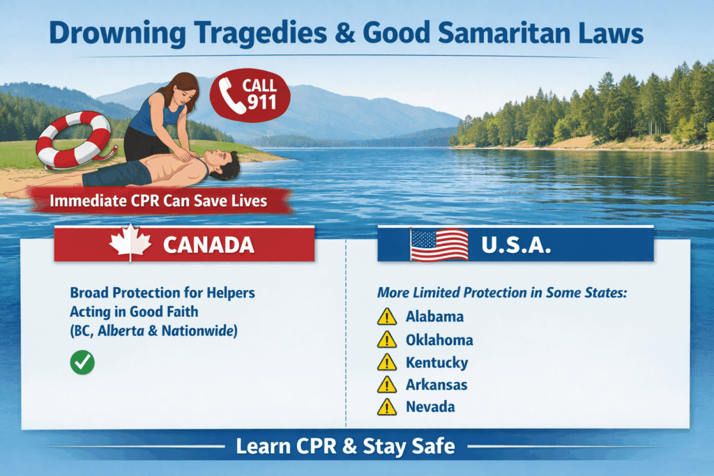 Water rescue and legal guidelines