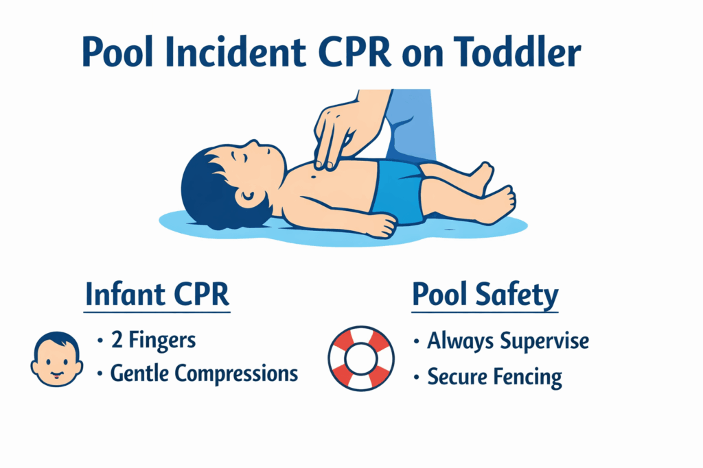 Infant CPR and pool safety guide