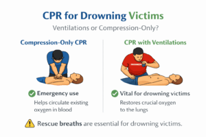 CPR techniques for drowning victims