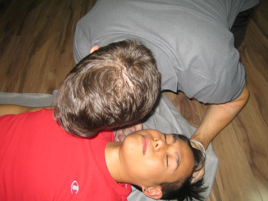 Checking for breathing 3