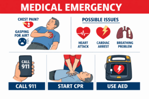 Medical emergency response guide