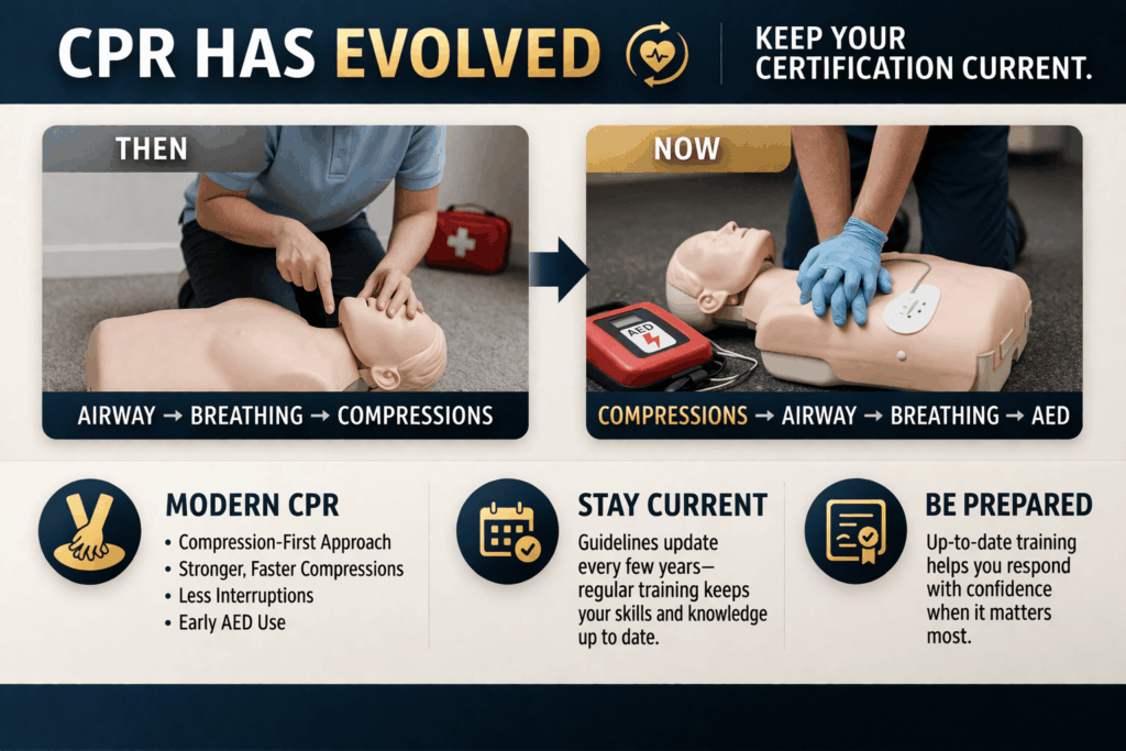 CPR progress and certification update