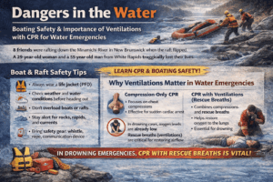 Dangers of water safety and CPR