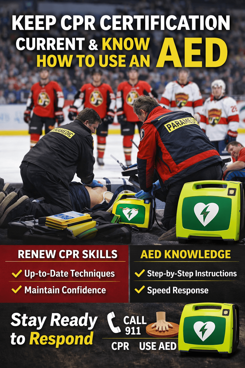 CPR & AED Training Canada | Emergency Response at Public Events