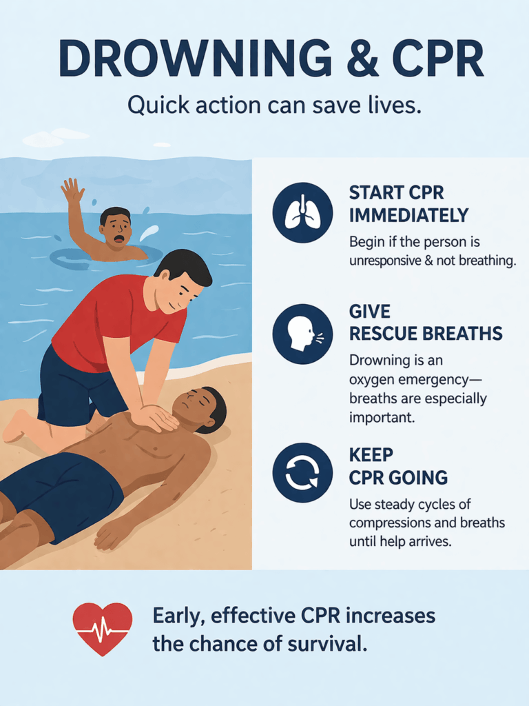 Drowning & CPR awareness at Buffalo Pound