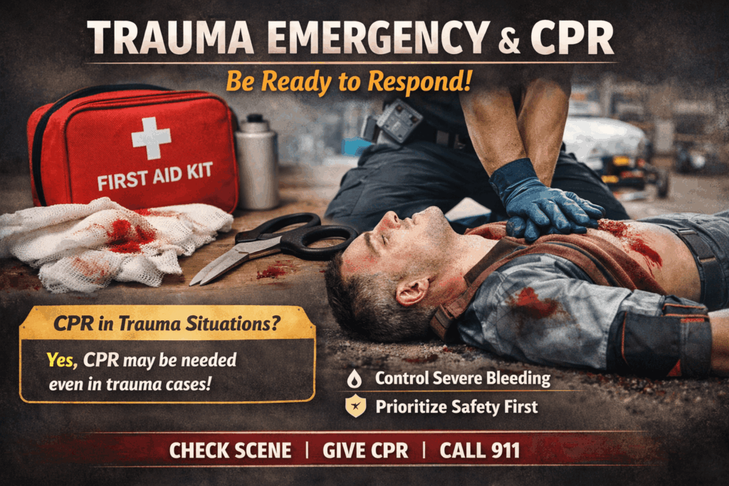 Trauma emergency and CPR overview