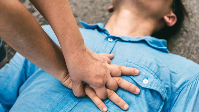 Winnipeg first aid CPR AED emergency response at airport
