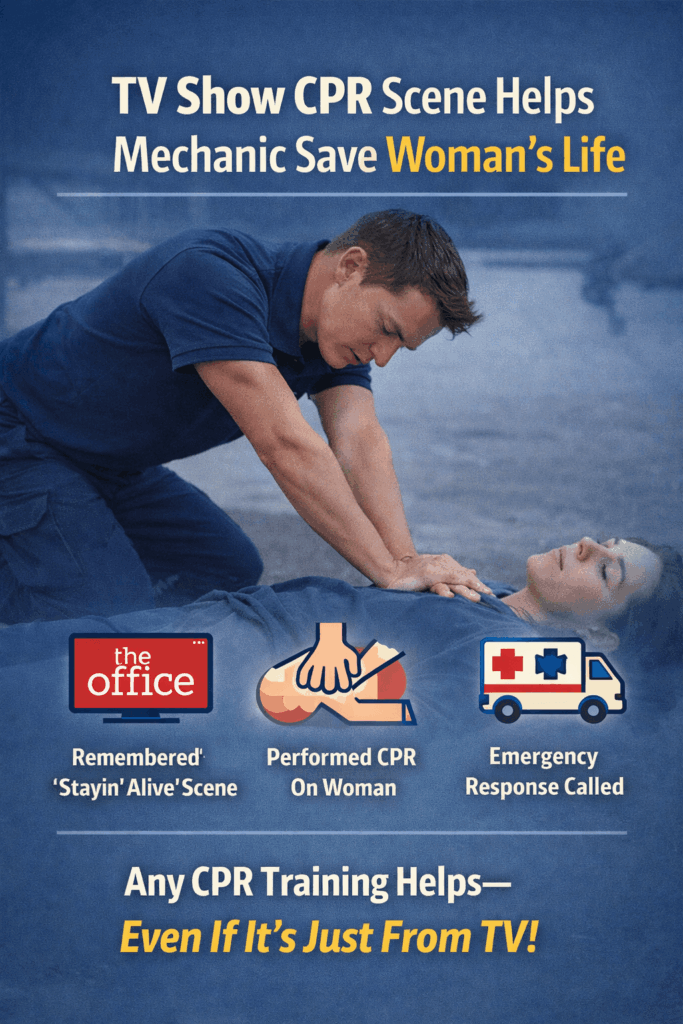 CPR hero inspired by TV show
