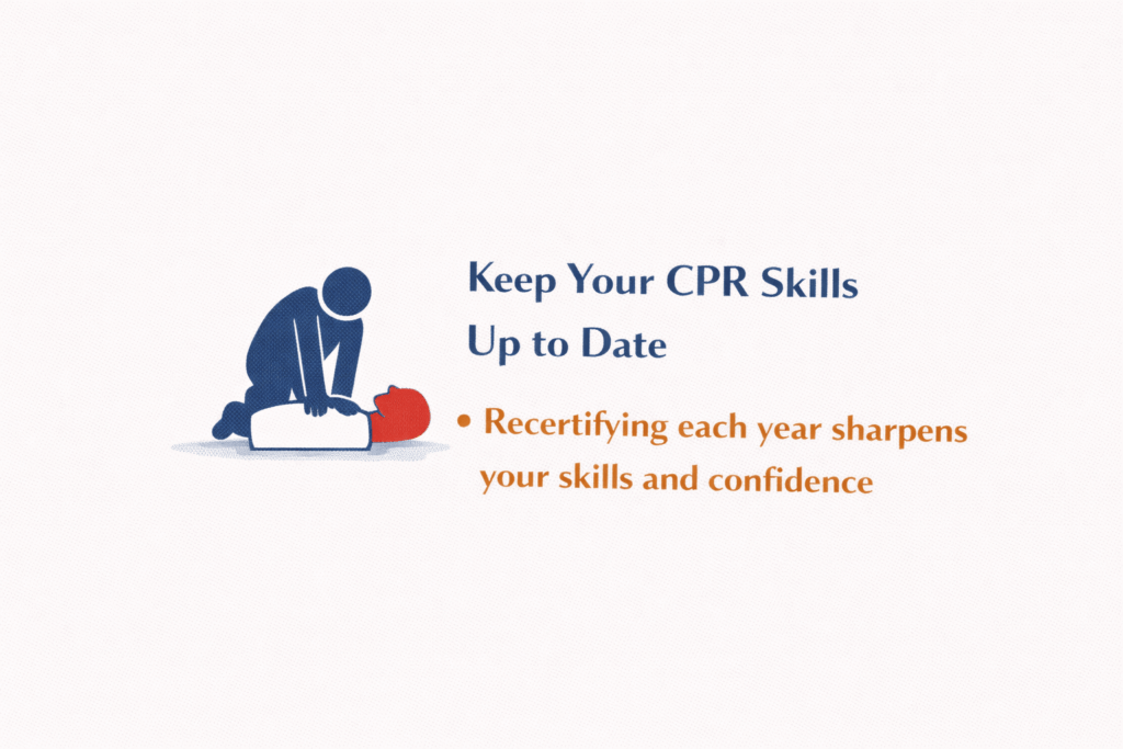 Keep your CPR skills up to date