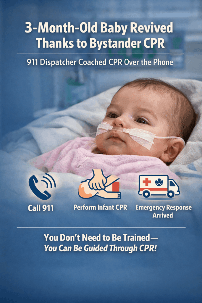 Life-saving CPR in action