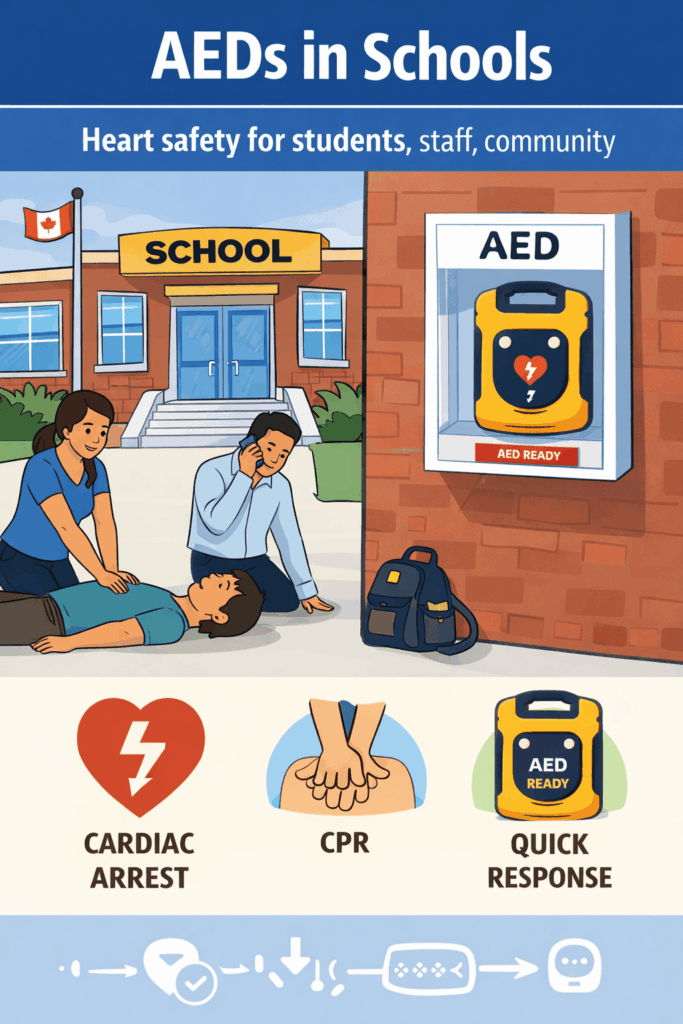 AEDs in schools heart safety first